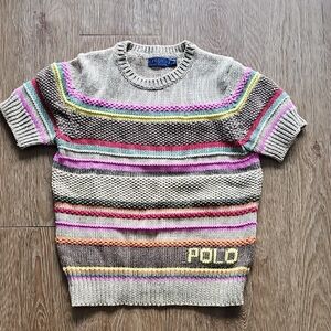 Polo by Ralph Lauren Colorful Striped Crewneck Sweater